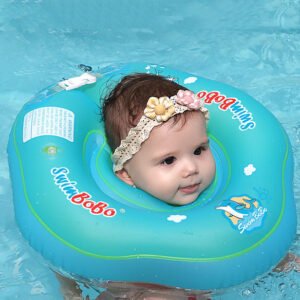 Cute Printed Neck Ring Baby Pool Floats 2