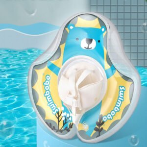 Bear Baby Swim Ring blue 3