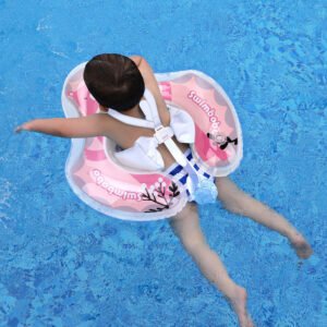 Bear Baby Swim Ring pink 1