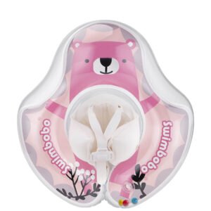 Bear Baby Swim Ring pink 2