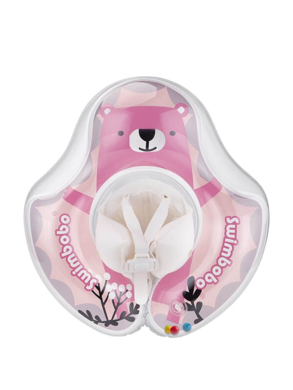 Bear Baby Swim Ring pink 2