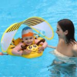 Bee Baby Pool Floats With Canopy 3