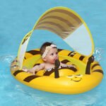 Bee Baby Pool Floats With Shade 1