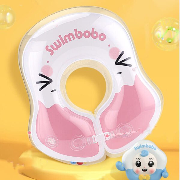 Inflatable Baby Swim Ring pink