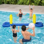 Inflatable Pool Toy Volleyball Game Set