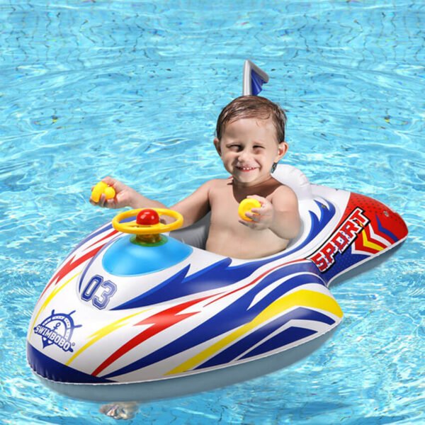 Motorboat Baby Pool Floats 1