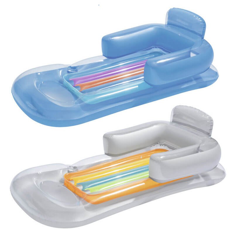 Transparent Comfort Floating Pool Lounge Chair