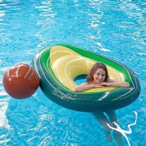 Avocado Fruit Swimming Pool Lounge Float Set 2