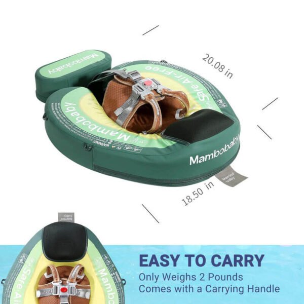 Avocado Mambobaby Pool Float 6