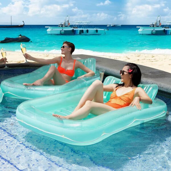 Deluxe Teal Pool Lounge Float Comfort Series 1