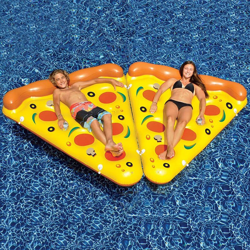 Giant Pizza Pool Float Lounger 2