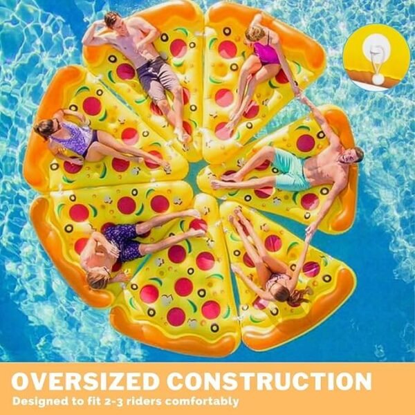 Giant Pizza Pool Float Lounger 3