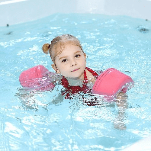 MamboBaby Arm Float Swimming Trainer pink 4