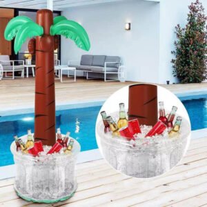 Palm Tree Inflatable Cooler Float