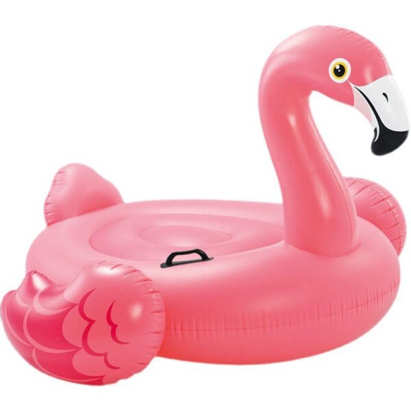 Pink Flamingo Pool Float Summer Party Lounger 4