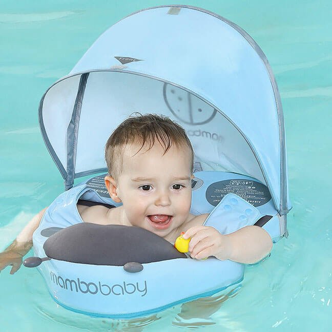 Premium Safety Mambobaby Float with Shade 2