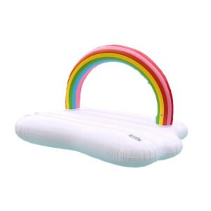 Rainbow Cloud Swimming Pool Lounge Float 4