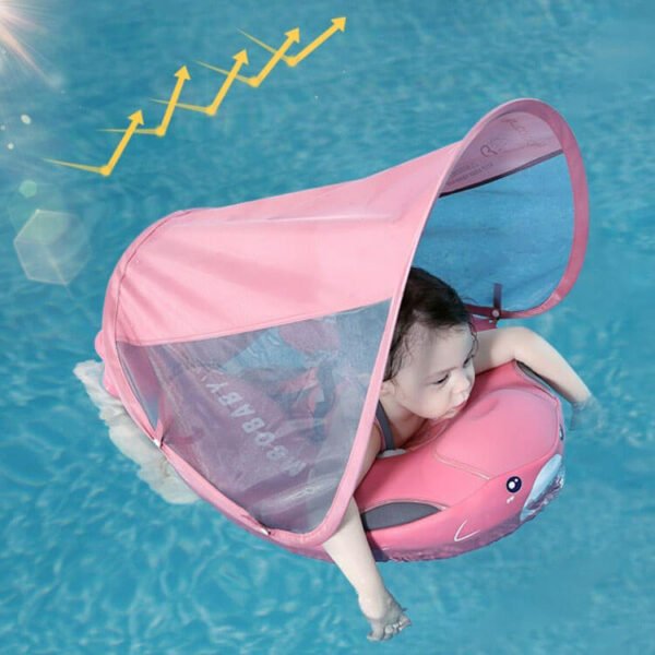 Shark Mambobaby Float Canopy pink 2