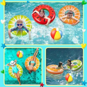 Summer Fruity Fun Pool Rings 2