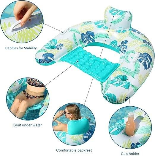 Tropical Palm Pool Chair Float Luxury Plus 4