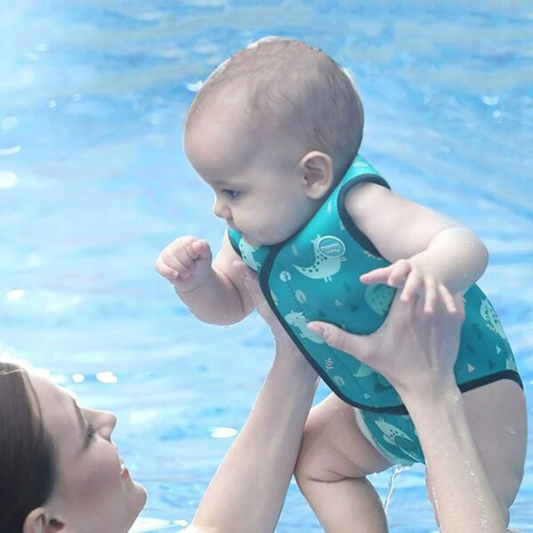 Baby Swimsuit UPF 50+ - Quick-Dry Toddler Swimwear 0-3 years old green
